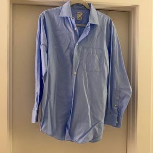Blue ling sleeve dress shirt